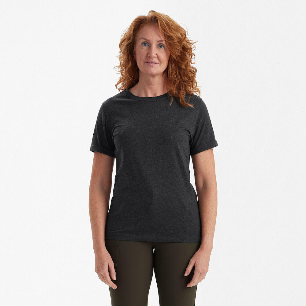 Комплект футболок DeerHunter Lady Basic 2-pack (Brown Leaf Melange) Фото 2